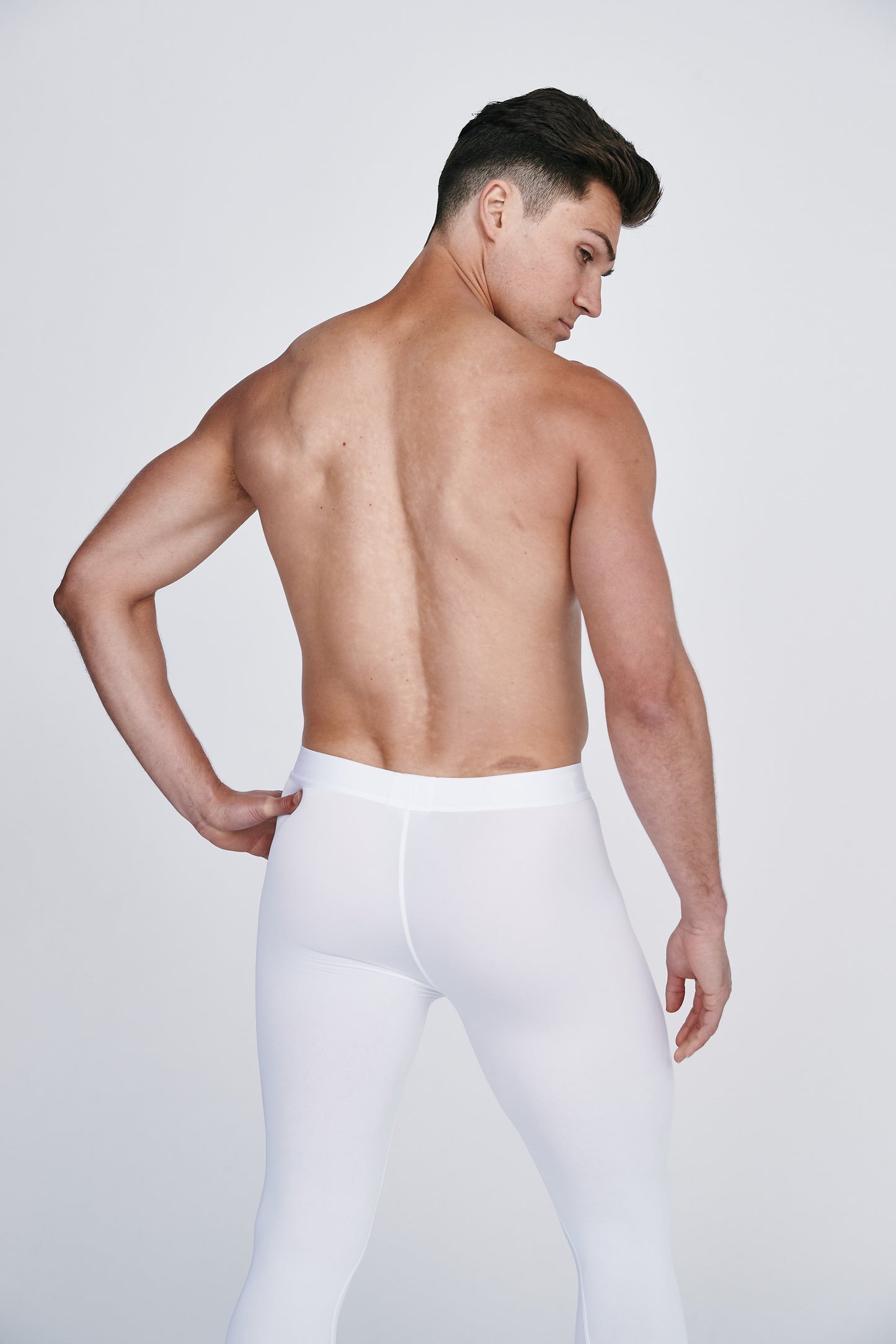 Athletic Leggings - White